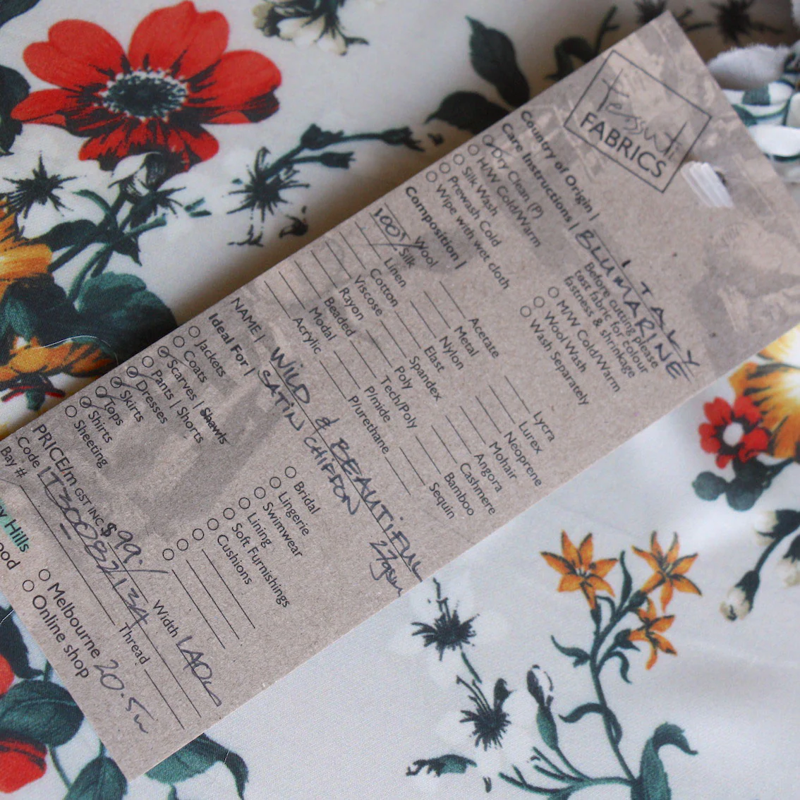 Wild & Beautiful Double Silk Georgette - Image 5