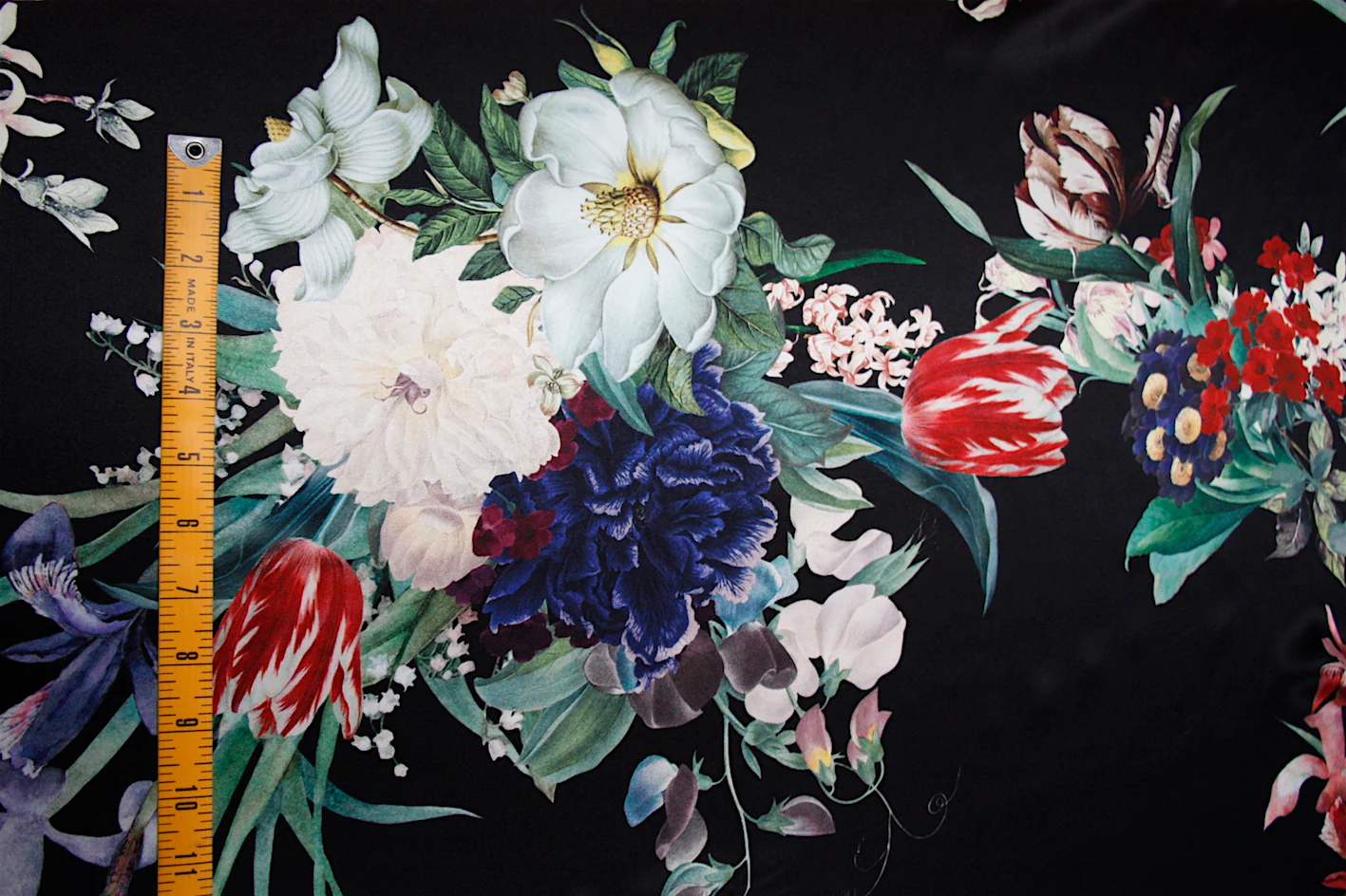 Wild Botanical's Black - Silk Satin - Image 2