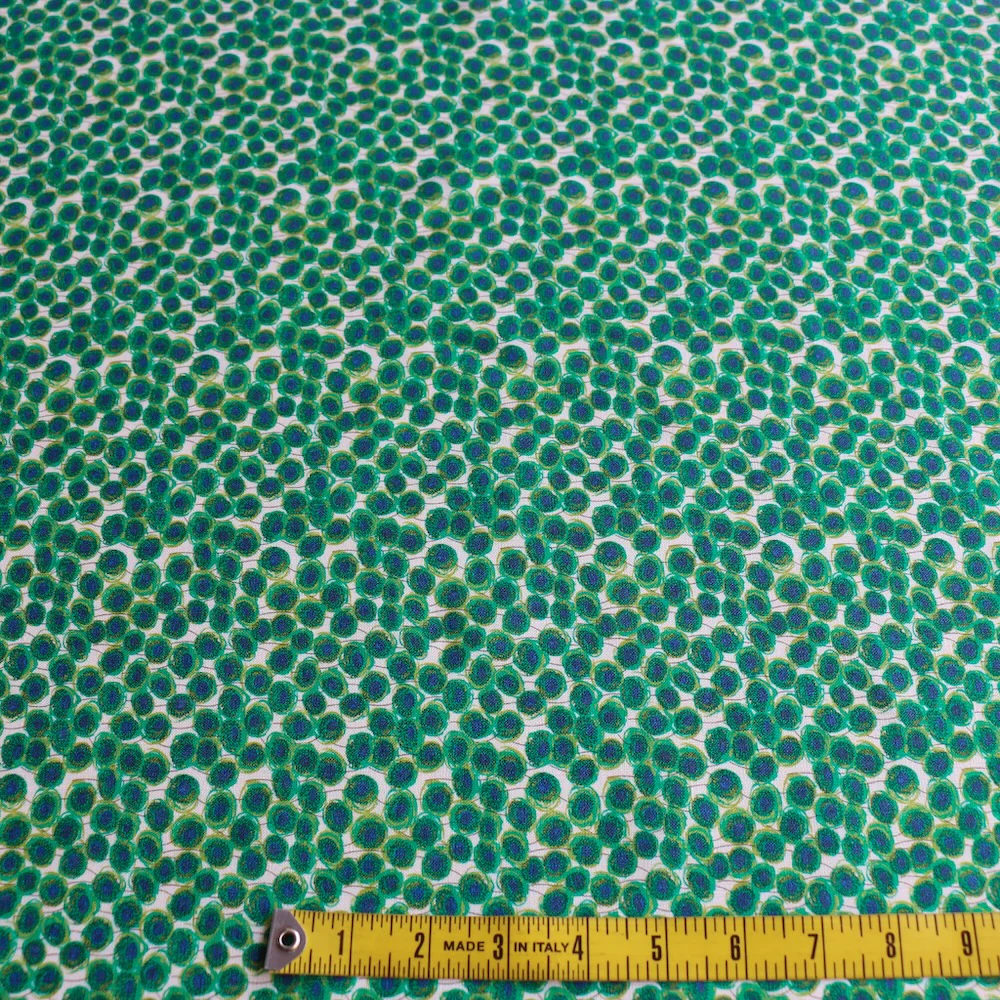 Xanthe Sunbeam Green - Liberty Sycamore Linen - Image 3