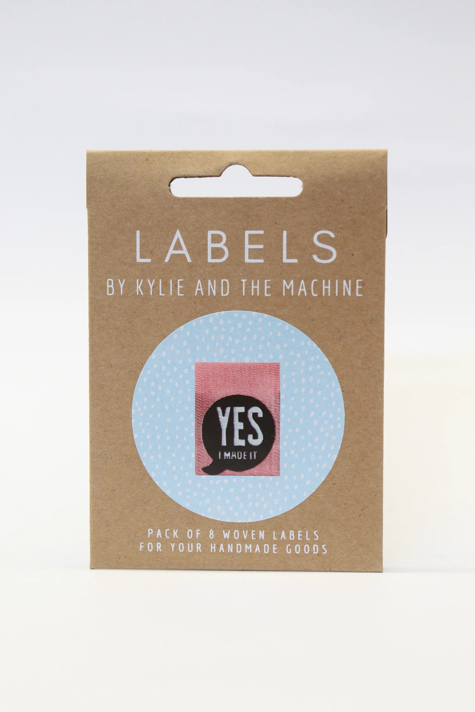 "YES I MADE IT" - woven sewing labels 8 Pack - Image 2