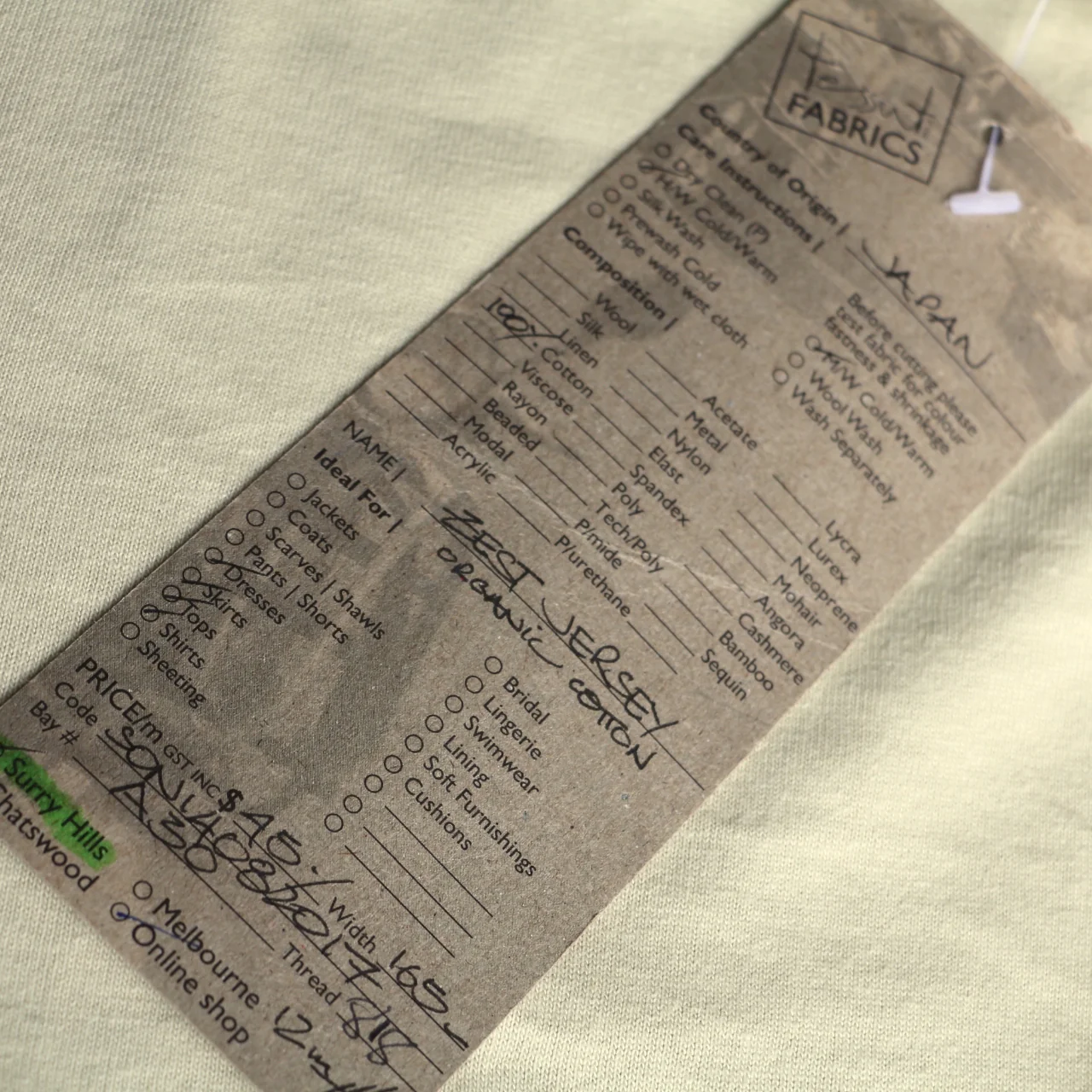 Zest Jersey Organic Cotton - Image 3