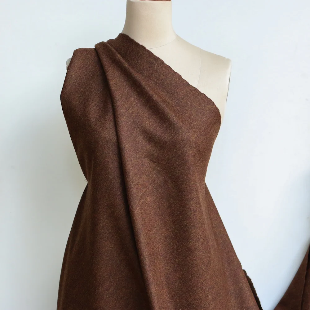 Zimone Cinnamon Melange - Felted Wool Knit - Image 3