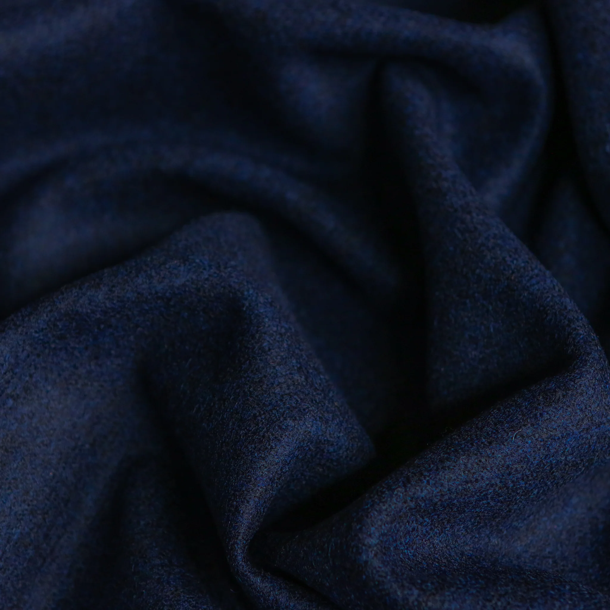 Zimone Marina Blu Melange - Felted Wool Knit - Image 2
