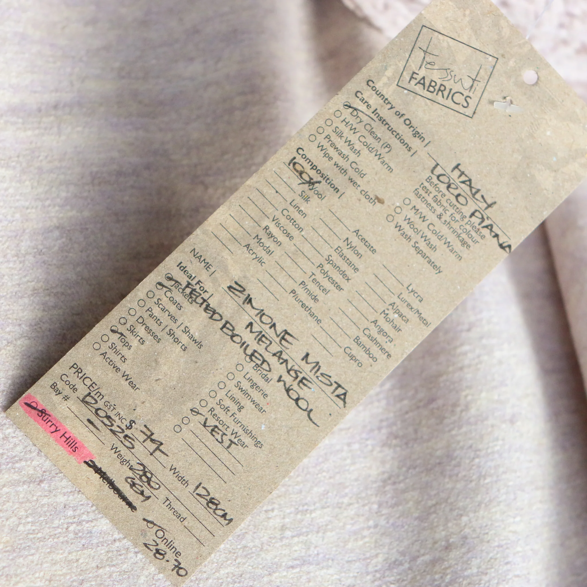 Zimone Mista Melange - Felted Wool Knit - Image 3