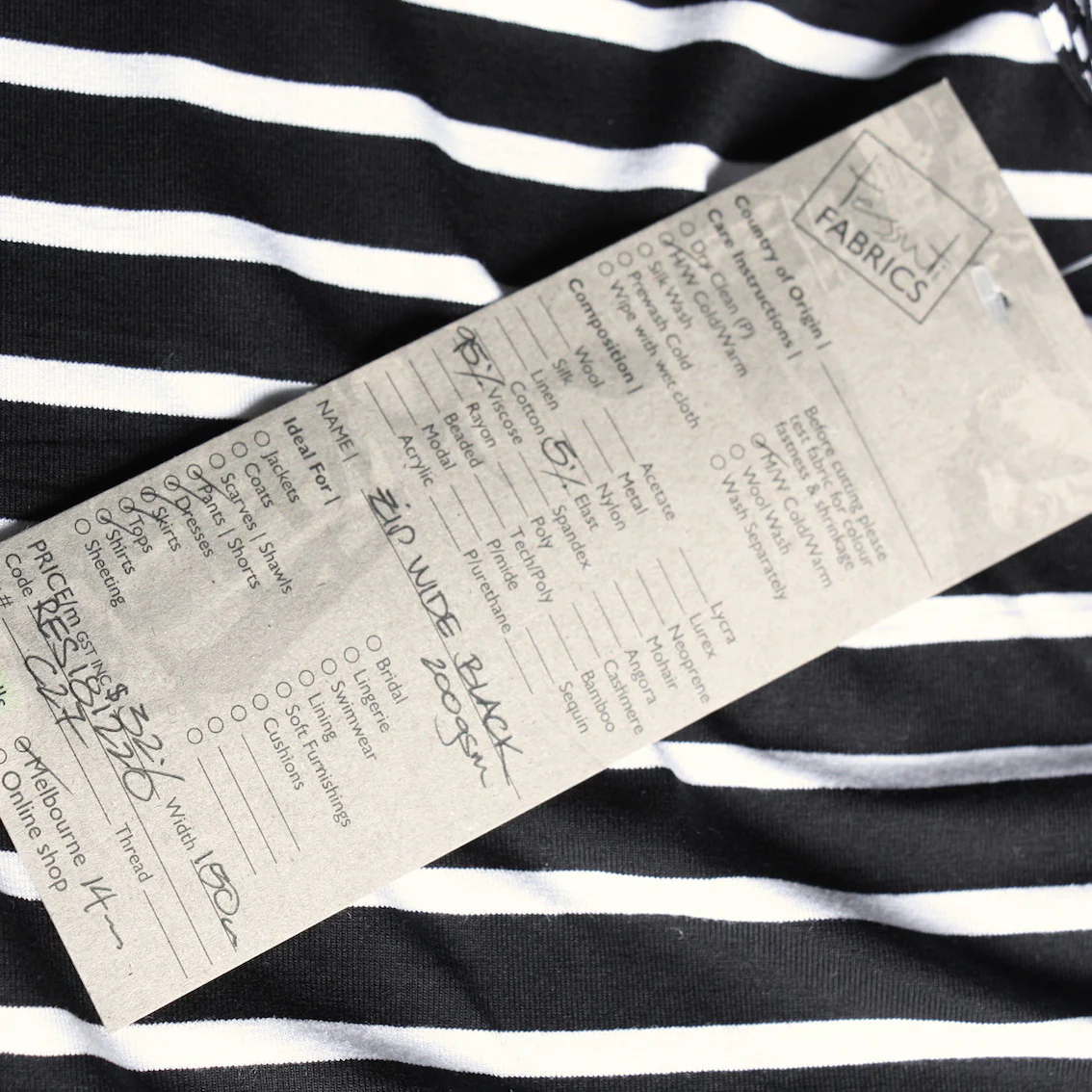 Zip Wide Black Jersey - Image 4