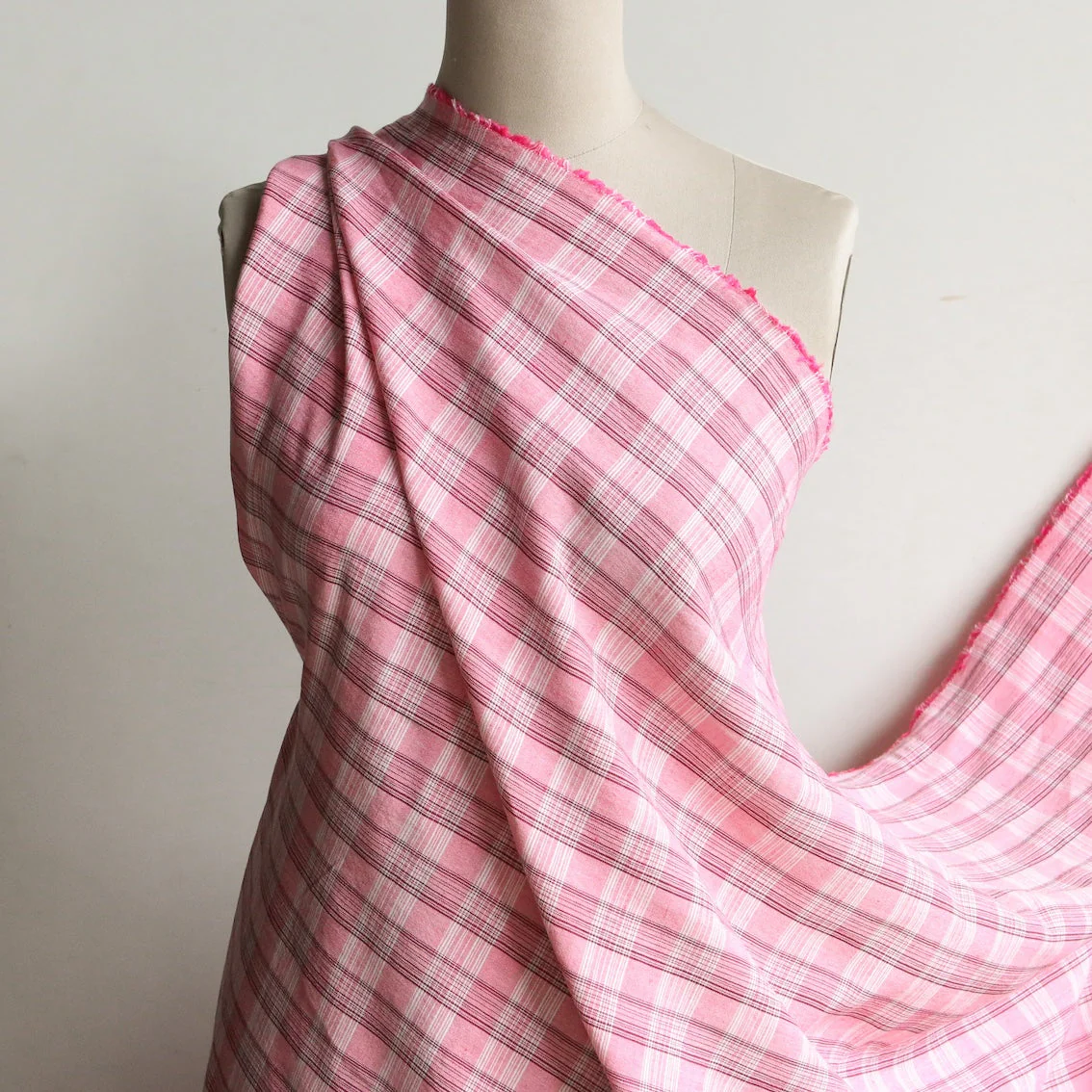 Zoe Pink Linen/Viscose Blend - Image 5